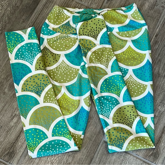 Ambrie OS Women’s Mermaid Scale‎ Leggings - Picture 1 of 7